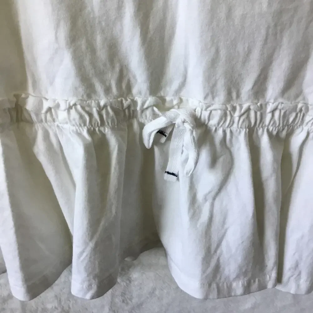Ralph Lauren Girl White Short-Sleeve Dress